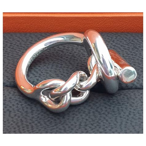 bague la croisette hermes